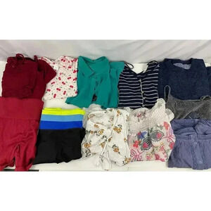 11PC Tops Shorts L-XL Forever 21 Lucky Wet Seal Clothing Reseller Bundle Clothes